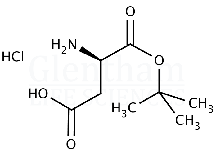 Structure for H-D-Asp-OtBu hydrochloride
