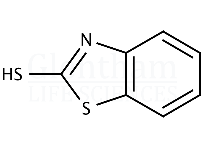 2-Mercaptobenzothiazole Structure