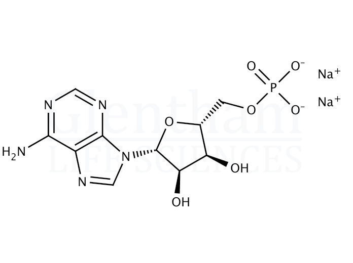 Structure for Adenosine 5''-monophosphate sodium salt (149022-20-8)