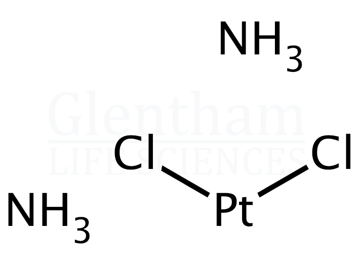 trans-Dichlorodiamine platinum(II); 99.95% (metals basis) Structure