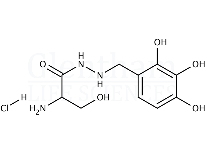 Large structure for  Benserazide hydrochloride  (14919-77-8)