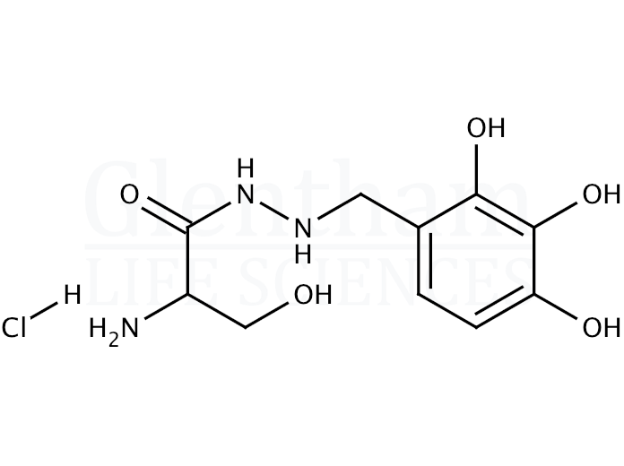 Benserazide hydrochloride Structure