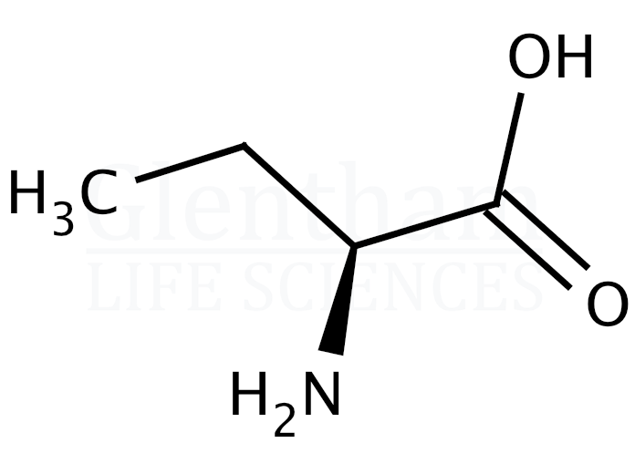 Structure for L-2-Aminobutyric acid (1492-24-6)
