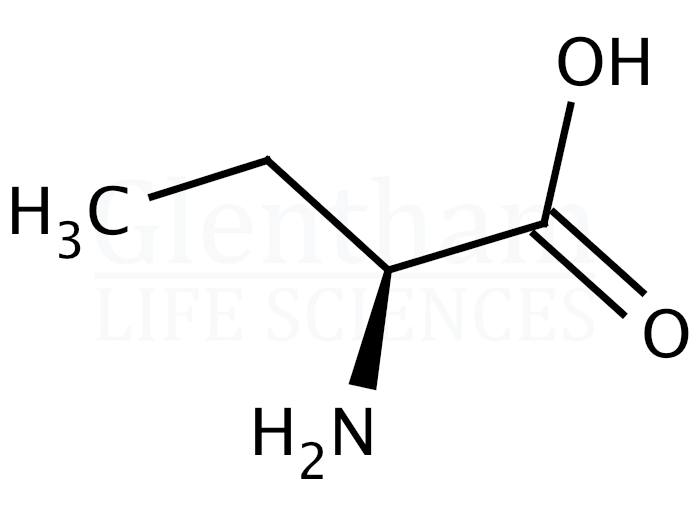 Structure for  L-2-Aminobutyric acid  (1492-24-6)