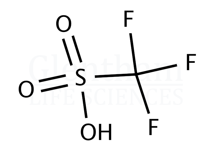 Structure for Trifluoromethanesulfonic acid