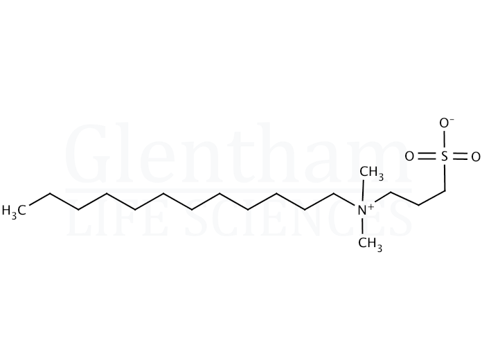N-Dodecyl-N,N-dimethyl-3-ammonio-1-propanesulfonate Structure