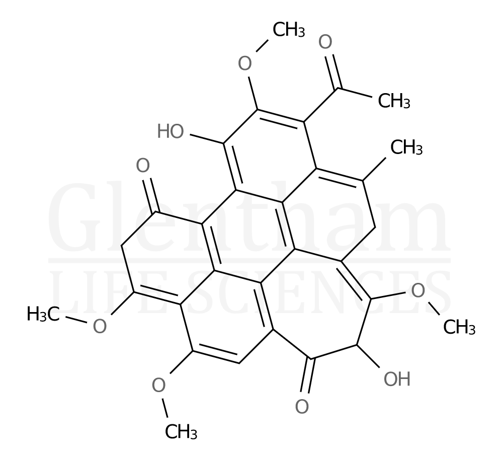 Structure for Hypocrellin C