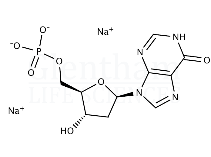 2''-Deoxyinosine-5''-monophosphate disodium salt Structure