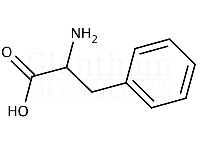 Structure for DL-Phenylalanine