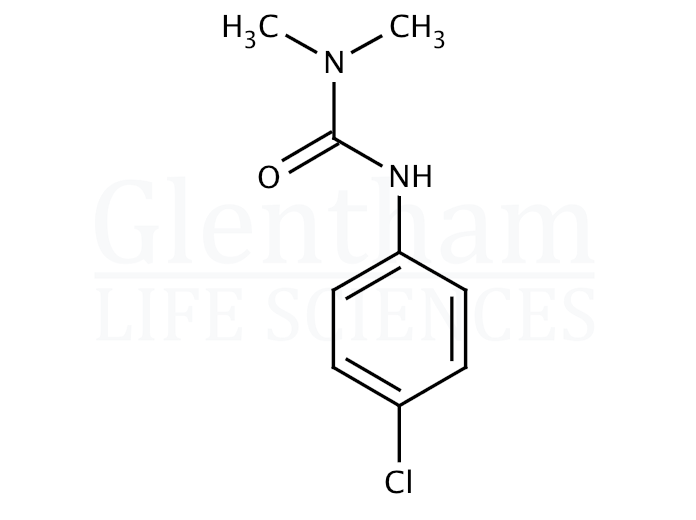 Structure for 3-(4-Chlorophenyl)-1,1-dimethylurea 