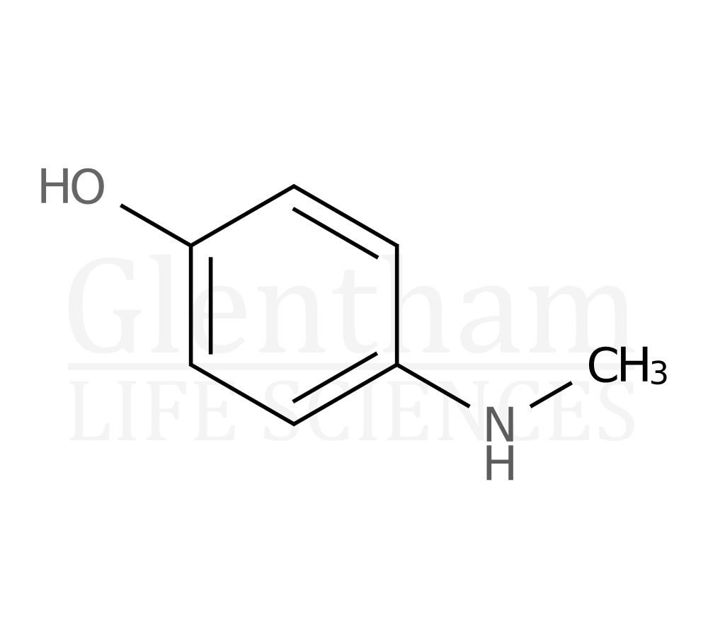 4-(Methylamino)phenol sulfuric acid Structure