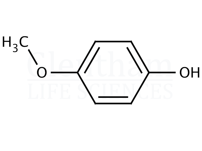 Structure for 4-Methoxyphenol