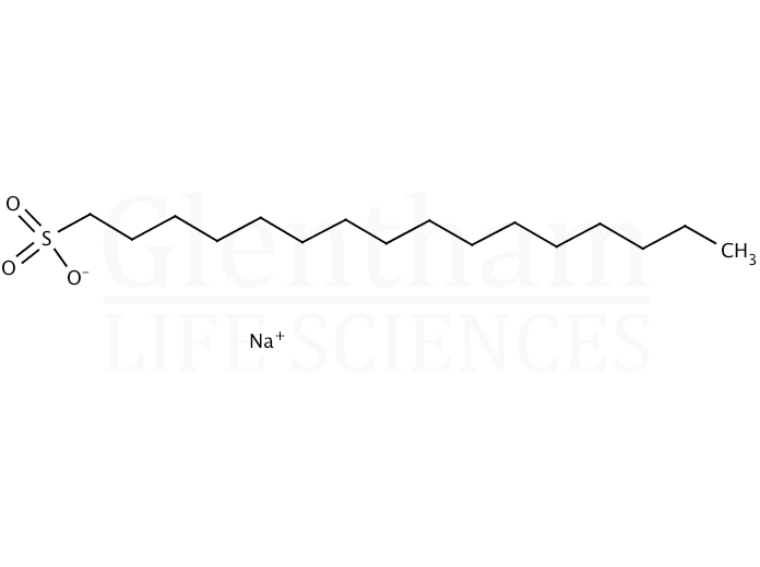Structure for 1-Hexadecanesulfonic acid sodium salt