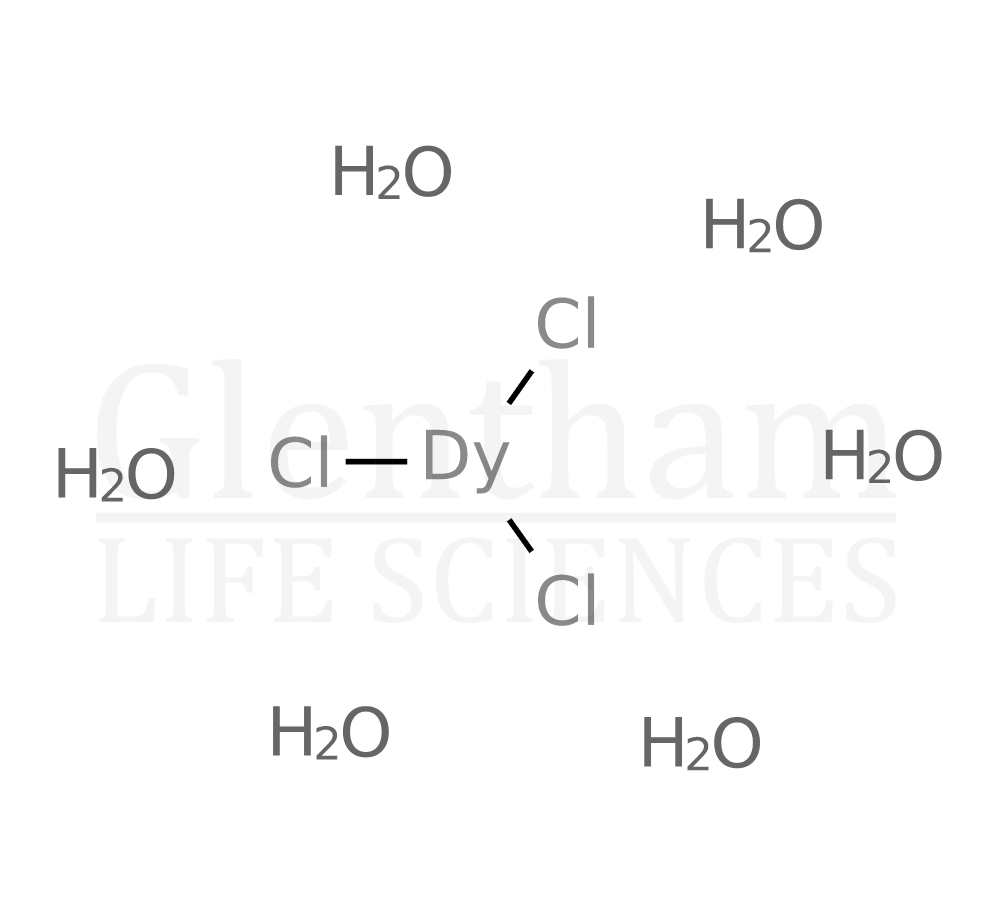 Dysprosium chloride hydrate, 99.999% Structure