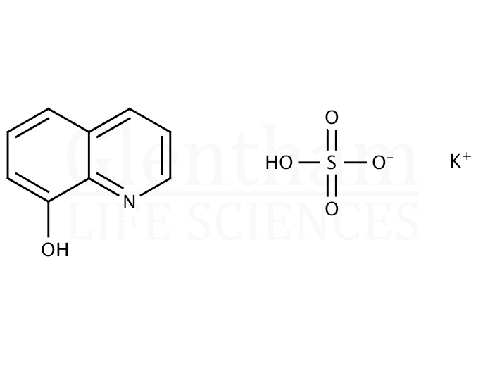 Potassium-8-hydroxyquinoline sulfate Structure