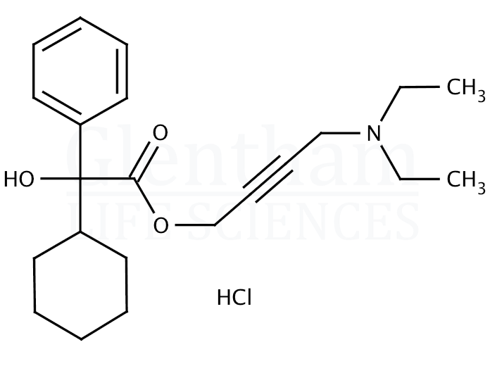 Structure for Oxybutynin hydrochloride