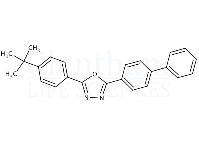 2-(4-Biphenylyl)-5-(4-tert-butylphenyl)-1,3,4-oxadiazole Structure