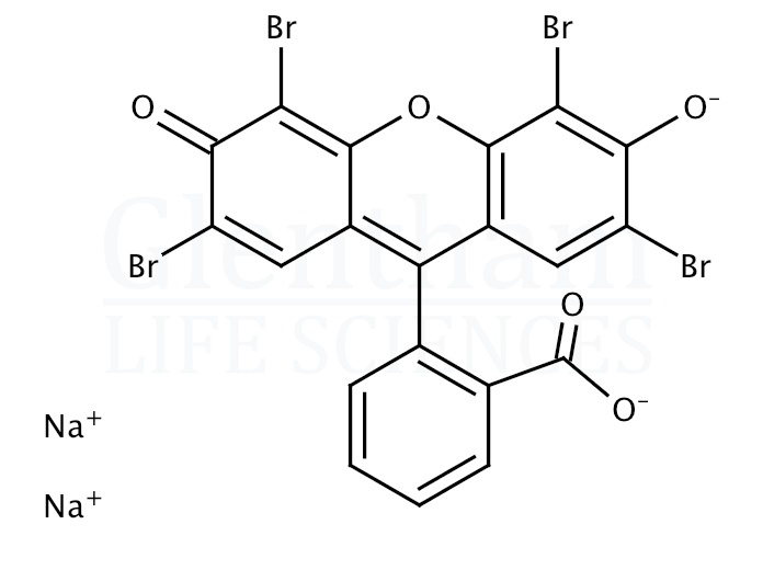 Structure for Eosin Y (C.I. 45380:2) (15086-94-9)
