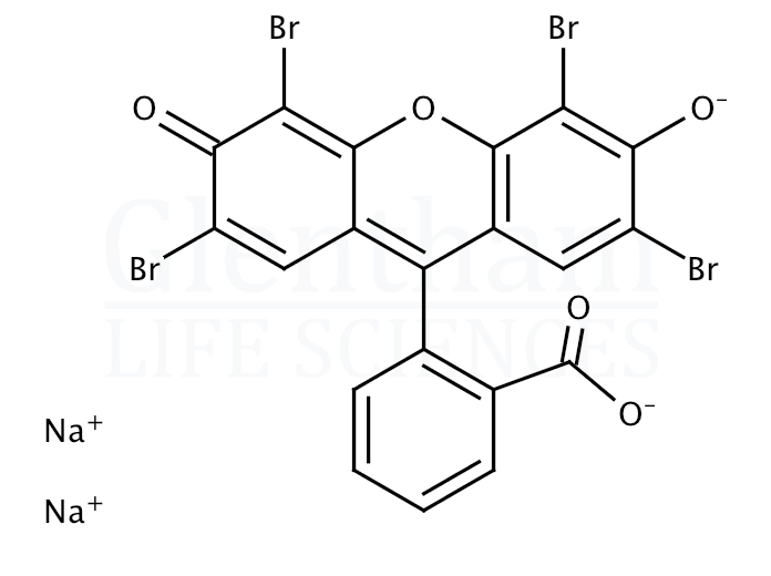 Strcuture for Eosin Y solution, alcoholic