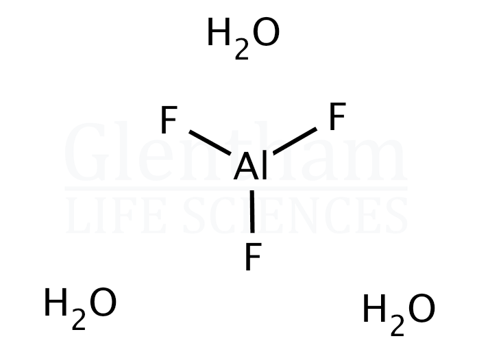 Aluminium fluoride hydrate Structure
