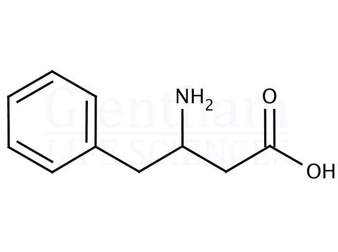 DL-β-Homophenylalanine   Structure