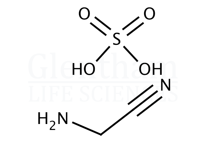Aminoacetonitrile bisulfate Structure
