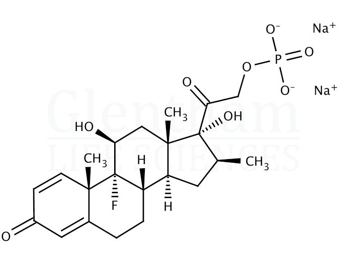 Betamethasone 21-phosphate disodium, Ph. Eur. grade Structure