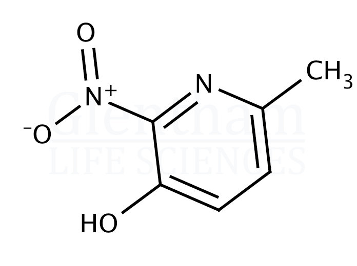 3-Hydroxy-2-nitro-6-picoline (3-Hydroxy-6-methyl-2-nitropyridine) Structure