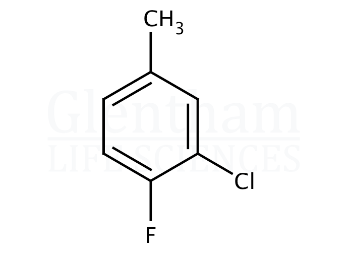 3-Chloro-4-fluorotoluene Structure