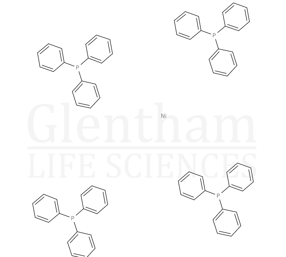 Tetrakis(triphenylphosphine)nickel(0) Structure