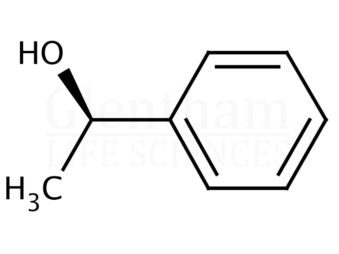 Structure for R-(+)-sec-Phenethyl alcohol