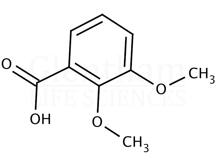 2,3-Dimethoxybenzoic acid Structure