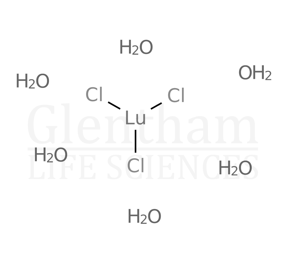 Lutetium chloride hydrate, 99.9% Structure