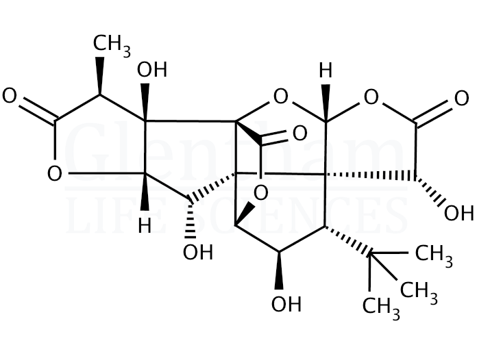 Structure for  Ginkgolide C  (15291-76-6)