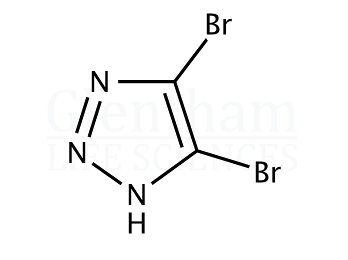 4,5-Dibromo-1H-1,2,3-triazole Structure