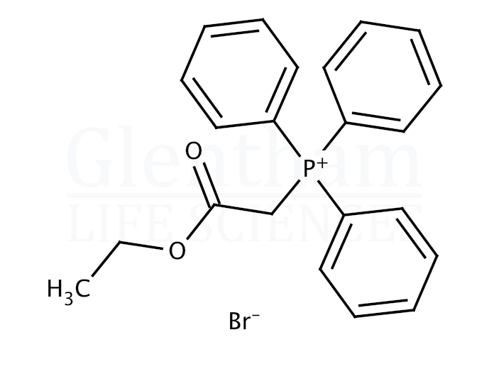 Structure for Carbethoxymethyltriphenylphosphonium bromide