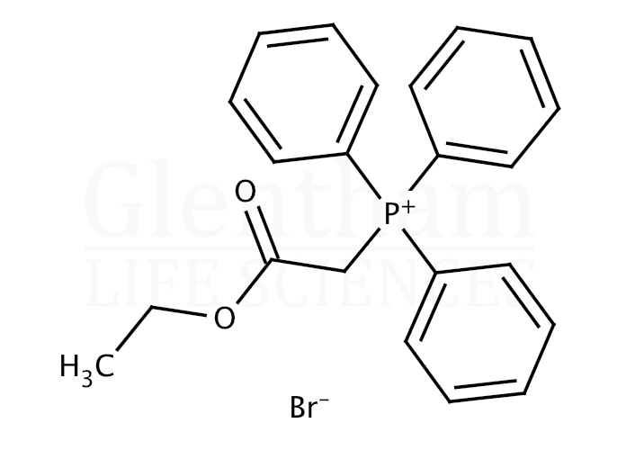 Carbethoxymethyltriphenylphosphonium bromide Structure