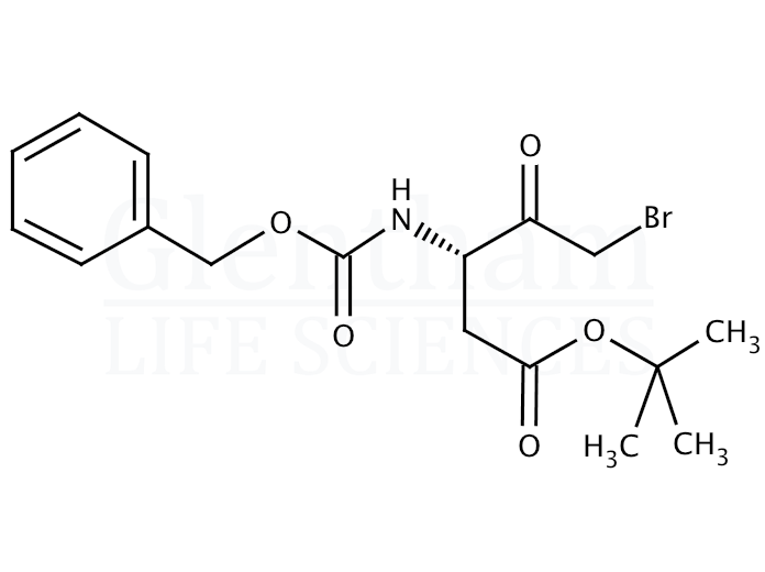 Z-Asp(OtBu)-bromomethyl ketone Structure