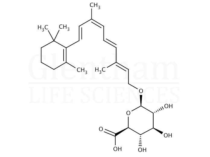 9-cis-Retinoyl b-D-glucuronide Structure