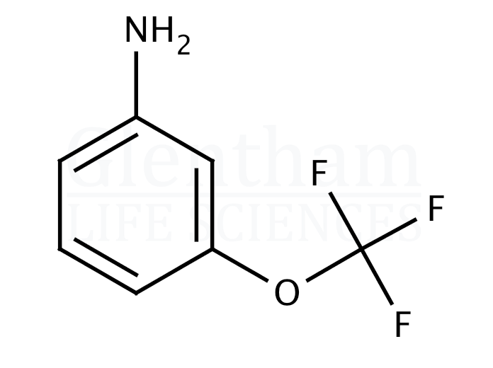 3-Trifluoromethoxyaniline Structure