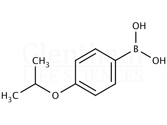 Structure for 4-Isopropyloxyphenylboronic acid