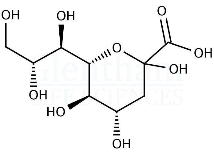 3-Deoxy-D-glycero-D-galacto-2-nonulosonic acid Structure