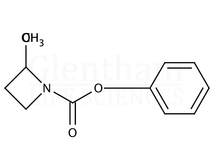 tert-Butyl-L-N-benzyloxycarbonylazetidine-2-carboxylate Structure