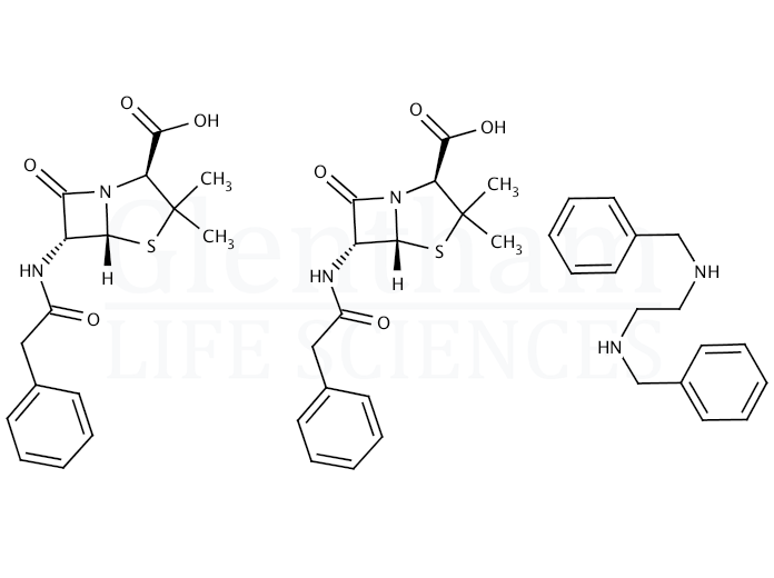 Structure for Benzathine penicillin G tetrahydrate