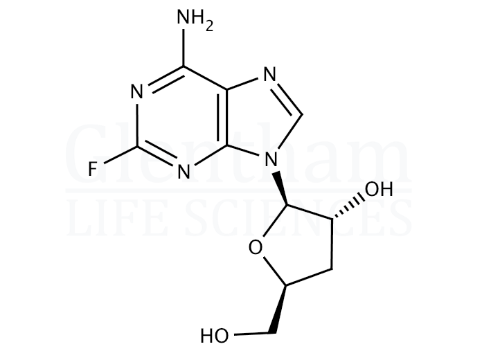 Structure for 3''-Deoxy-2-fluoroadenosine