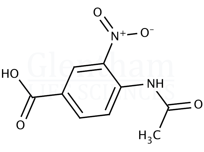 Structure for 4-Acetamido-3-nitrobenzoic acid