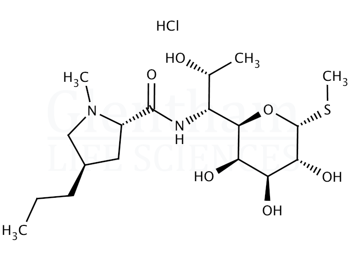 Structure for Lincomycin (154-21-2)
