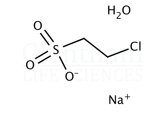 2-Chloroethanesulfonic acid sodium salt Structure