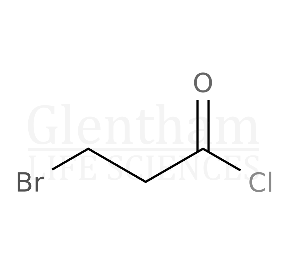 3-Bromopropionyl chloride Structure