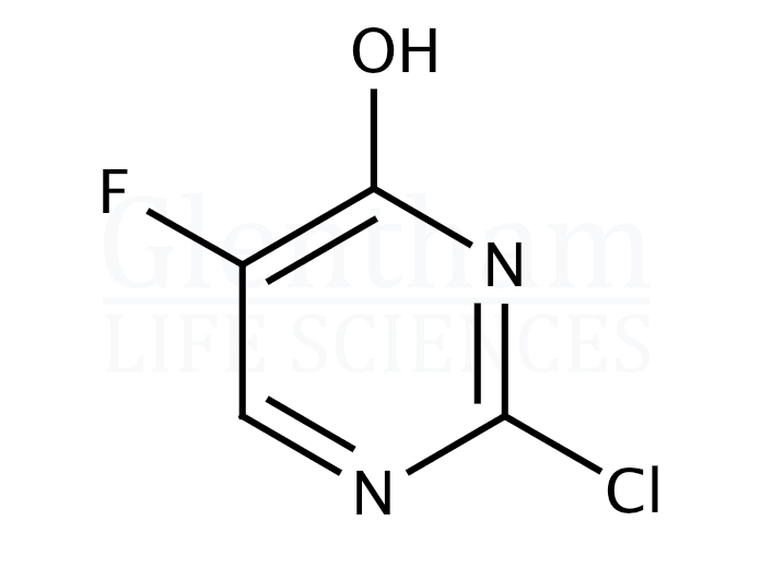 Structure for  2-Chloro-4-hydroxy-5-fluoropyrimidine  (155-12-4)